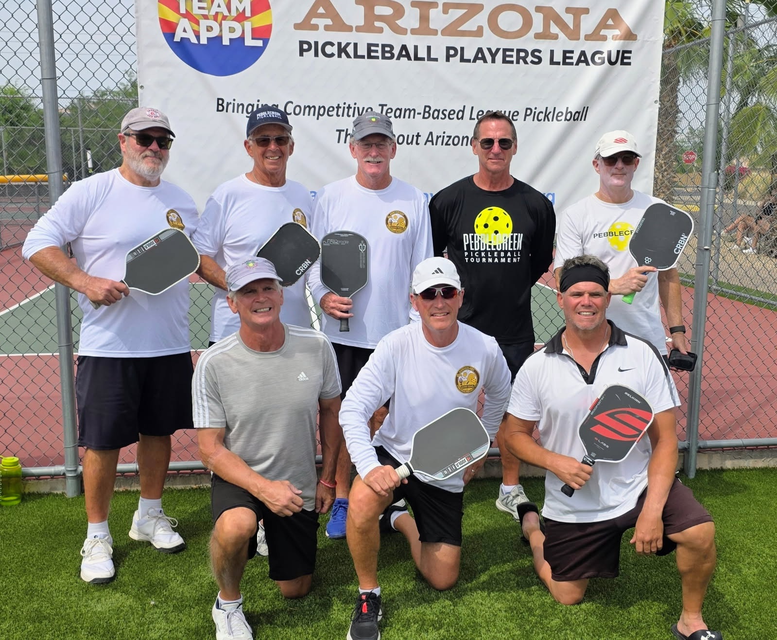 Dave Bigelow playing in Arizona Pickleball Players League