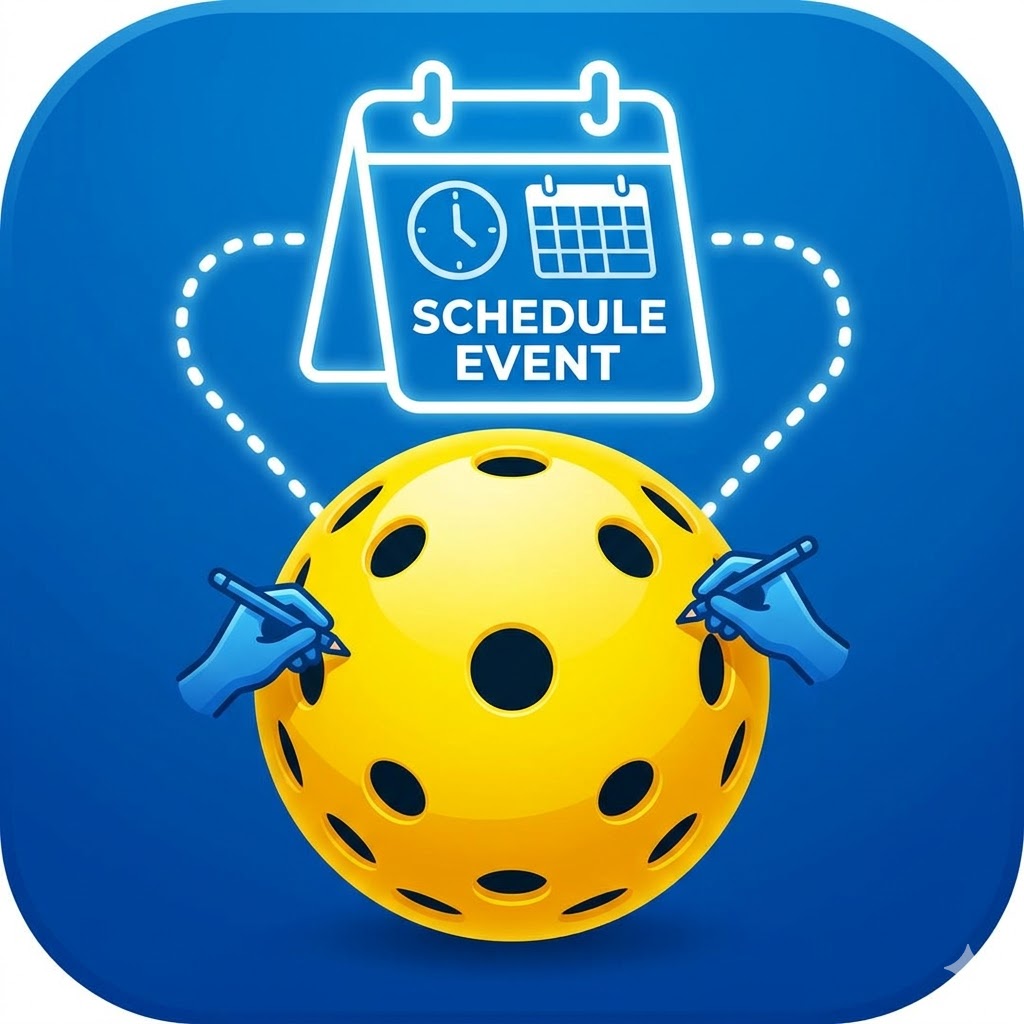 My Pickleball Scheduler app logo